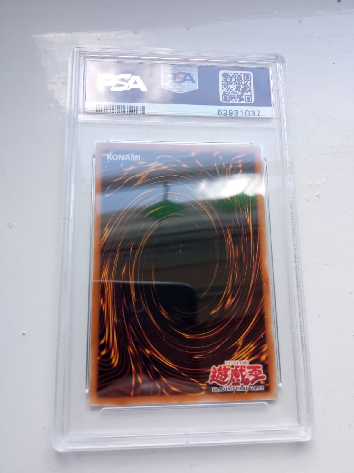 YUGIOH PSA 9 2002 Delinquent Duo MRL-039 Ultra Rare 1st Edition Magic Ruler AE thumbnail 2