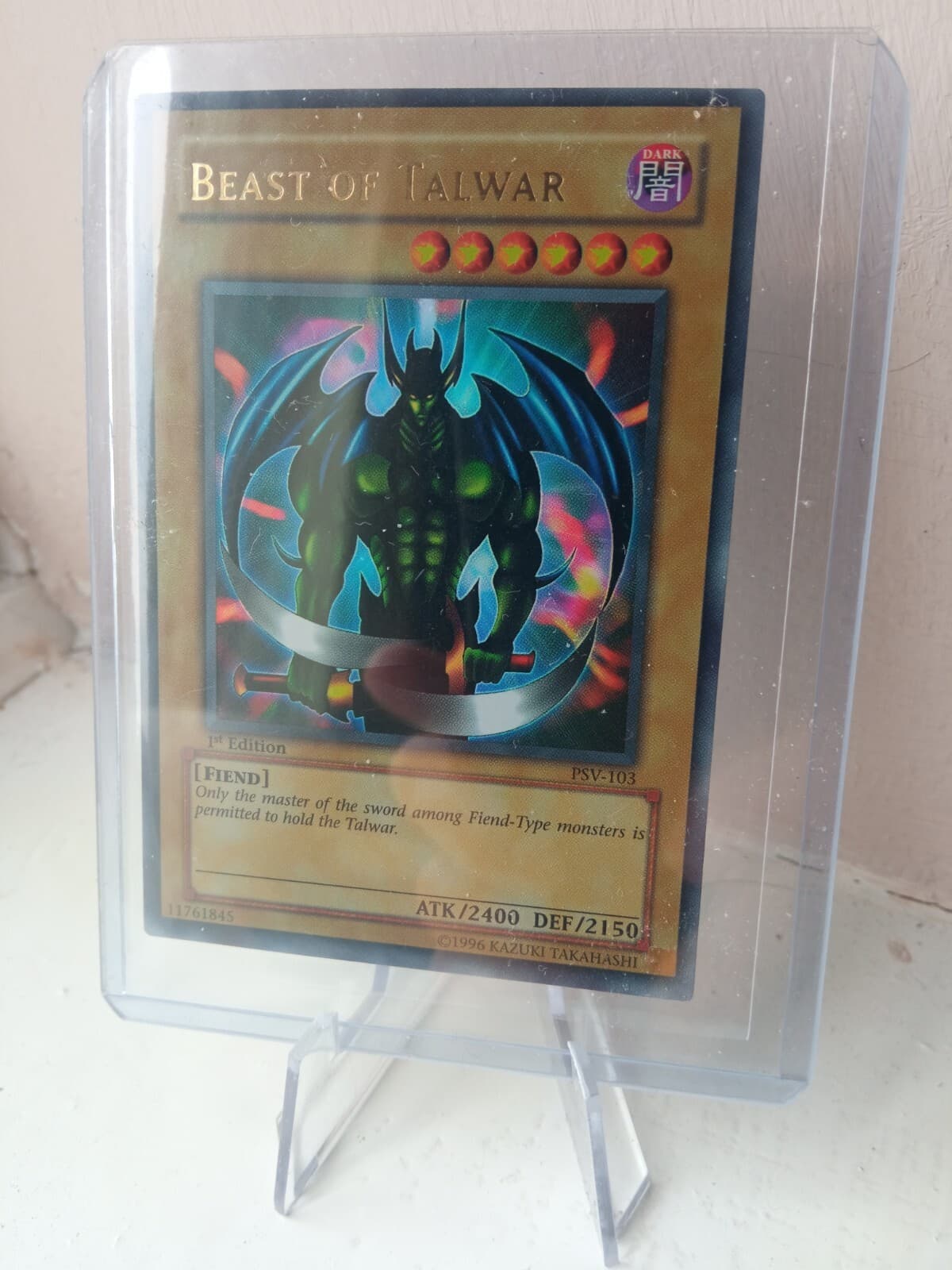 Pokémon Yu-Gi-Oh MTG Sports Card Small Stands Holder Display thumbnail 4