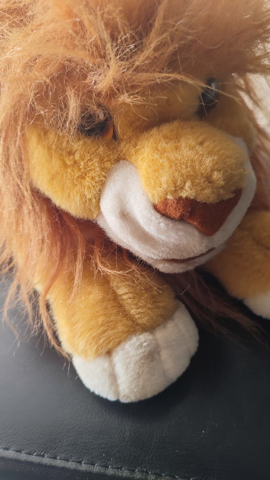 Disney The Lion King Simba Roaring 1993 Mattel Vintage Plush thumbnail 2