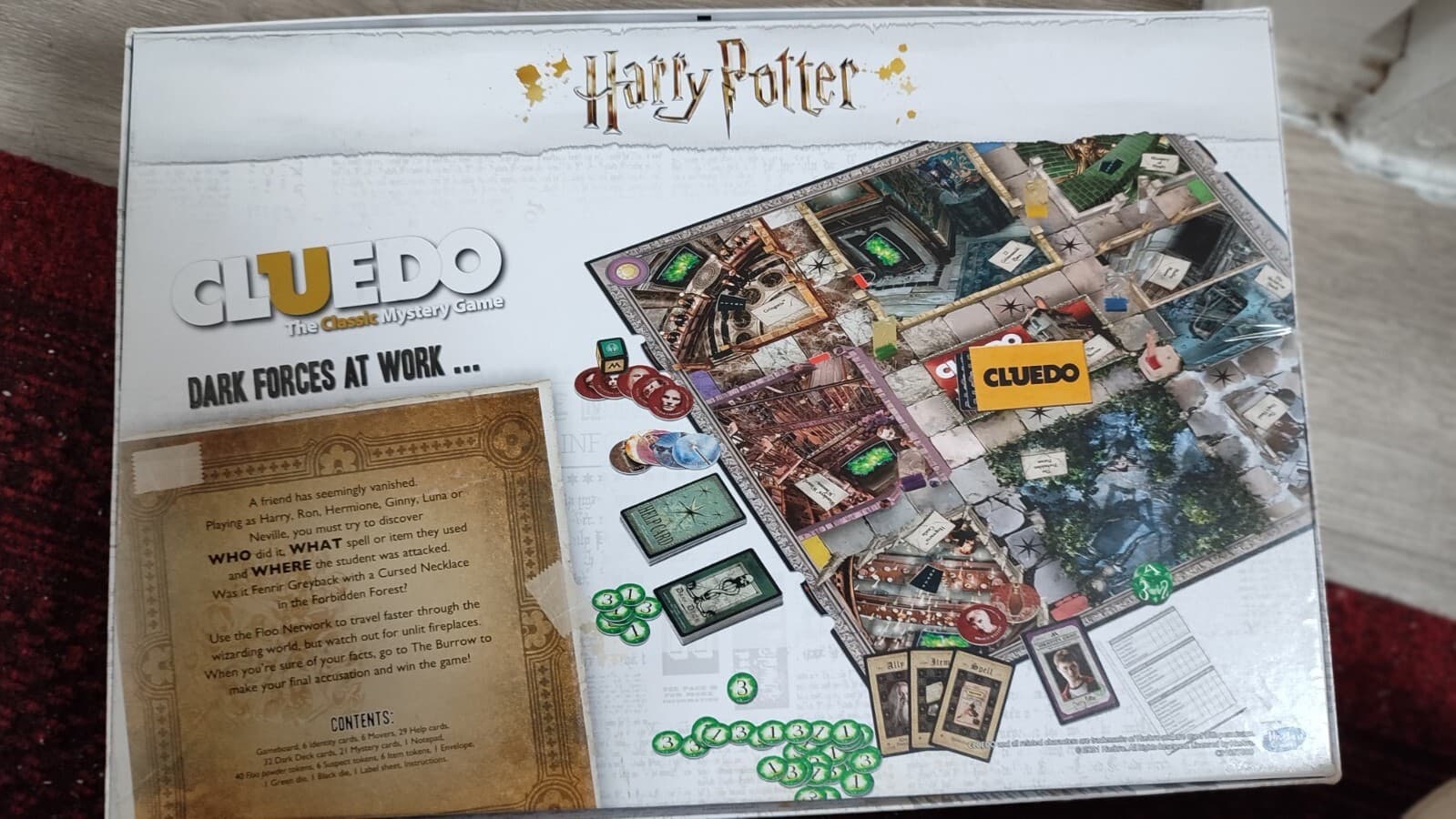 Cluedo Harry Potter The Classic Mystery Board Game thumbnail 2