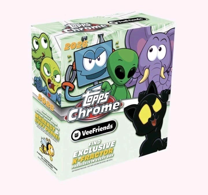 Topps Chrome VeeFriends Mega Box 2026