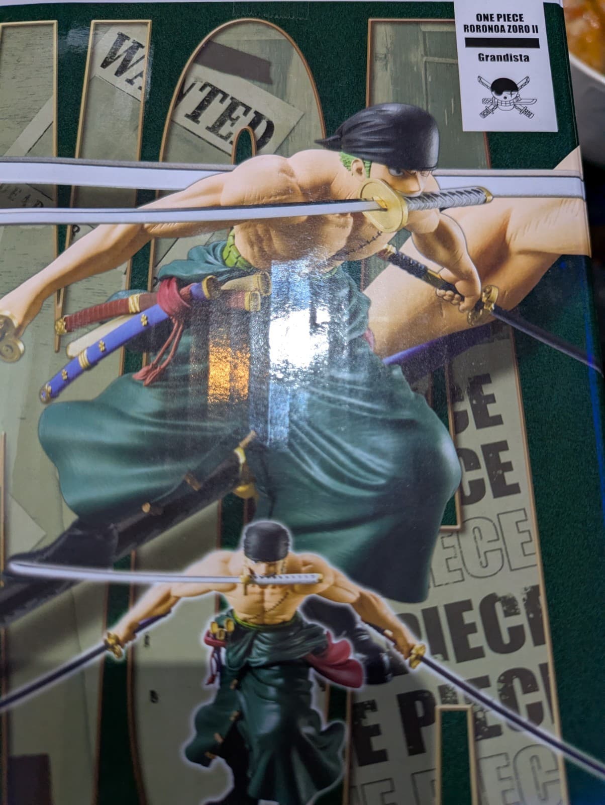 BANDAI Grandista One Piece Roronoa Zoro II Figure thumbnail 2