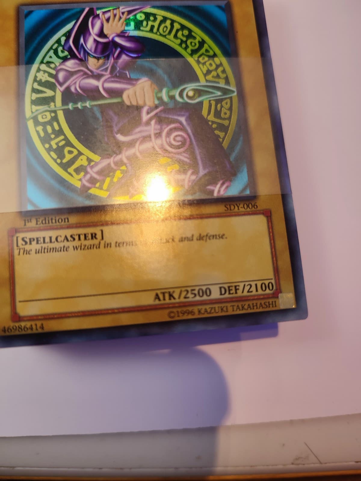Yu-Gi-Oh! 2002 Starter Deck Yugi SDY 1st Edition Dark Magician AE thumbnail 8