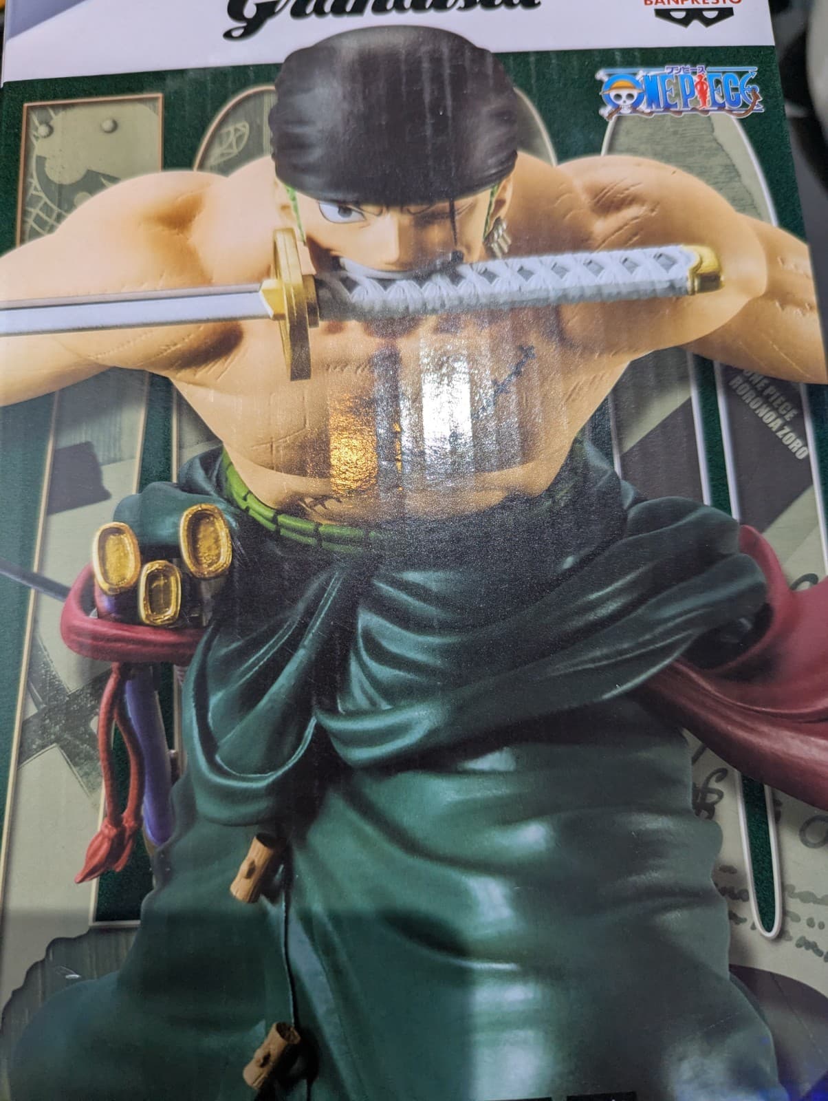 BANDAI Grandista One Piece Roronoa Zoro II Figure thumbnail 4