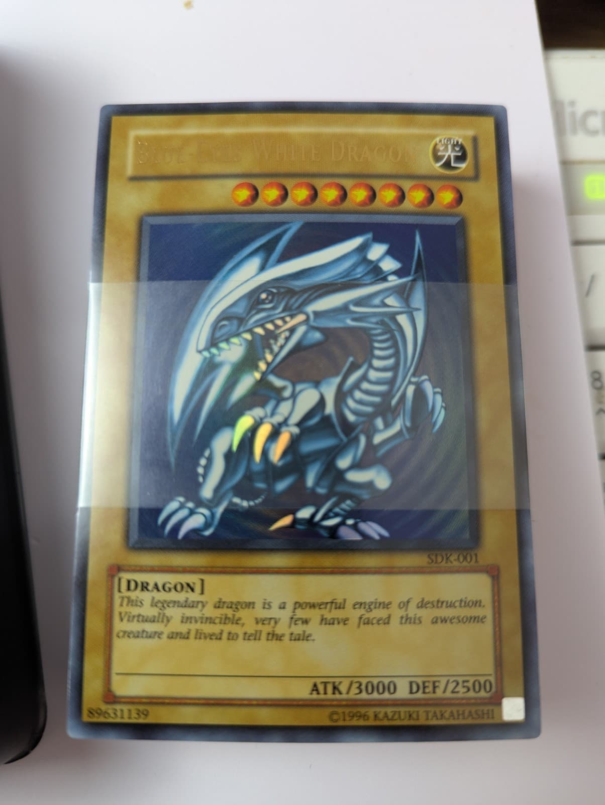 Yu-Gi-Oh! 2002 Starter Deck  Kaiba SDK Blue Eyes White Dragon AE thumbnail 7