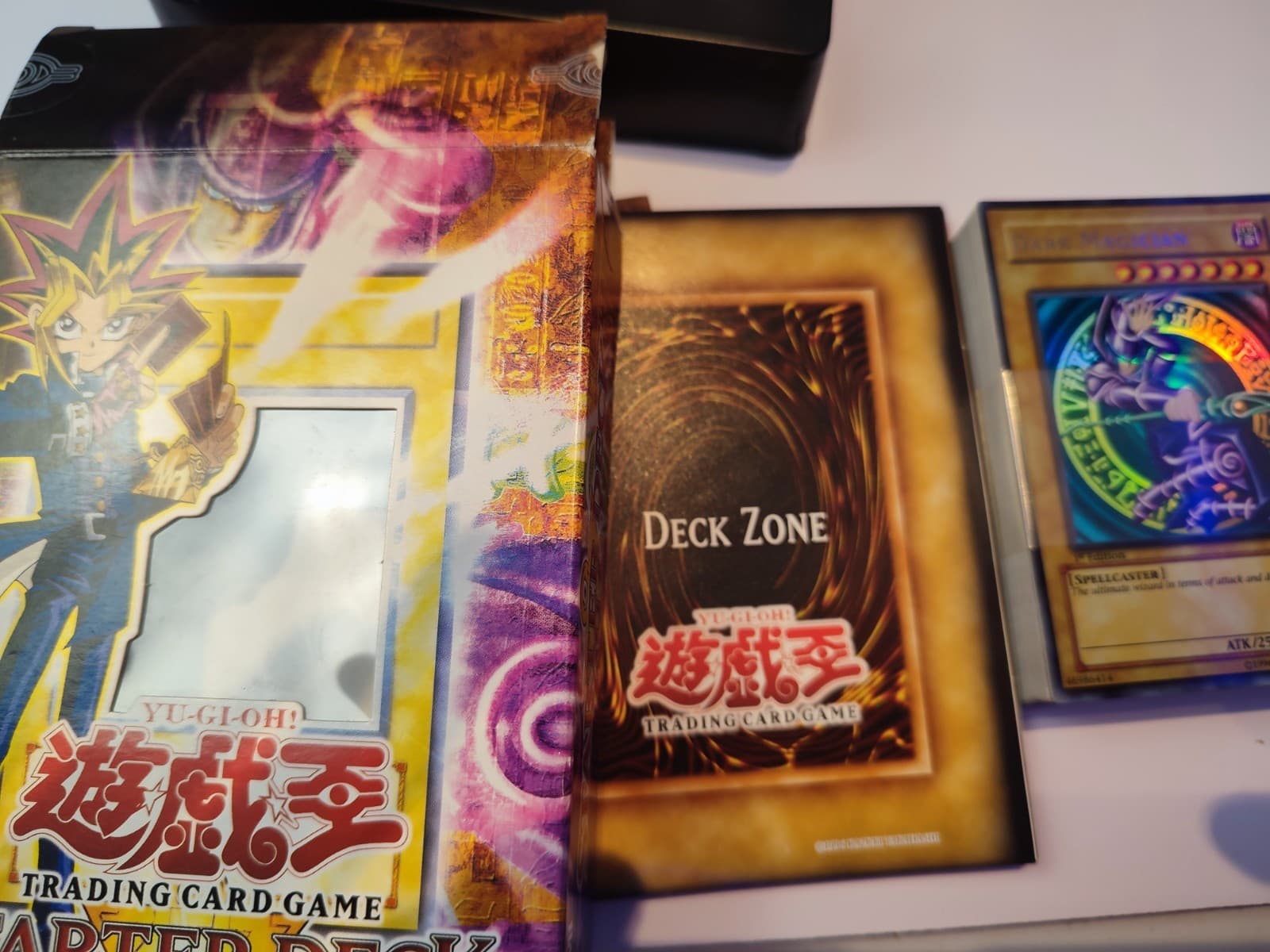 Yu-Gi-Oh! 2002 Starter Deck Yugi SDY 1st Edition Dark Magician AE thumbnail 2