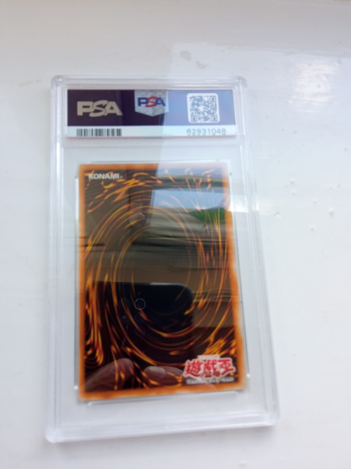 Yu-Gi-Oh Armed Dragon LV7 PSA 9 SOD-AE015 1st Edition 2005 thumbnail 2