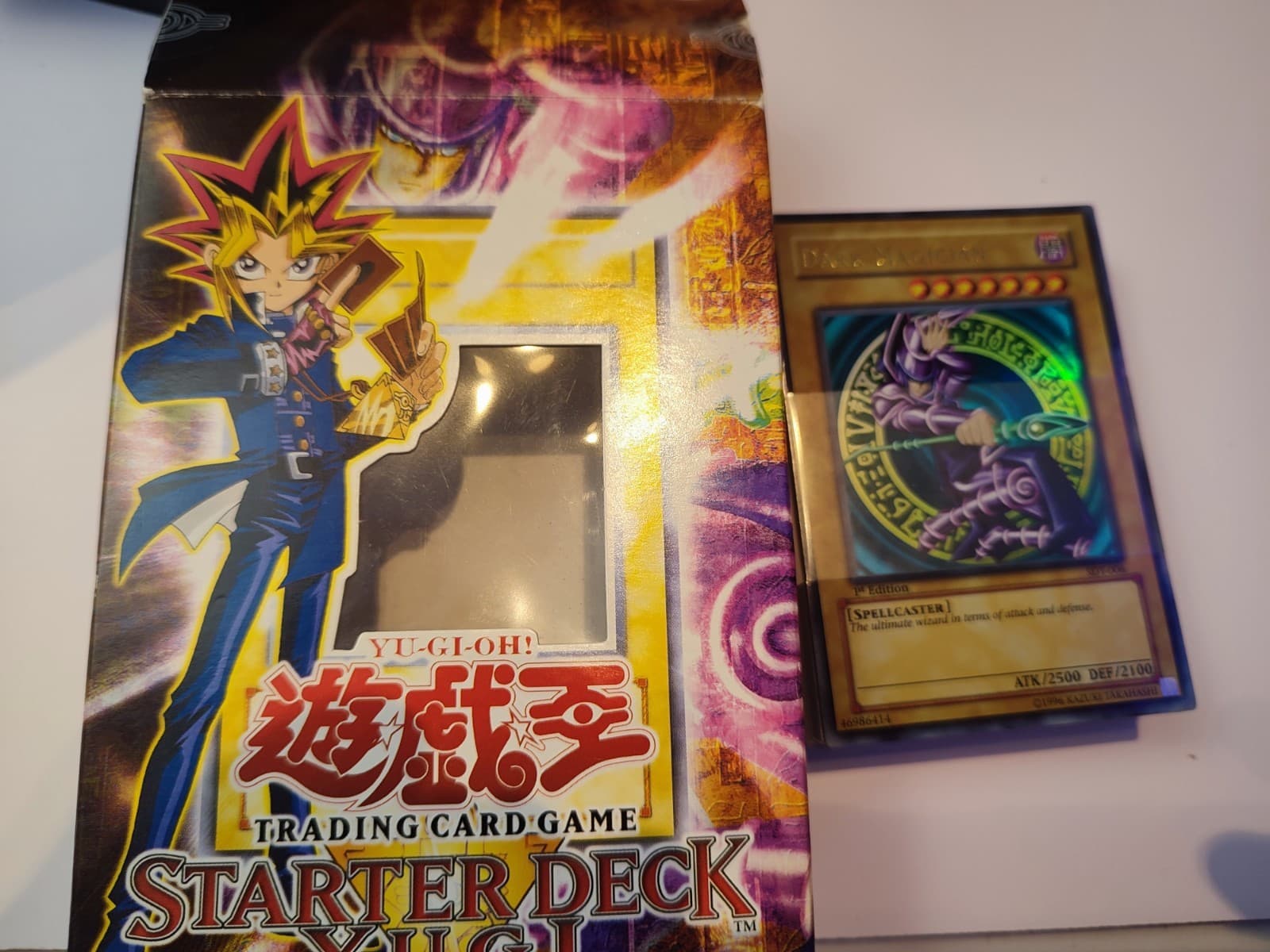 Yu-Gi-Oh! 2002 Starter Deck Yugi SDY 1st Edition Dark Magician AE