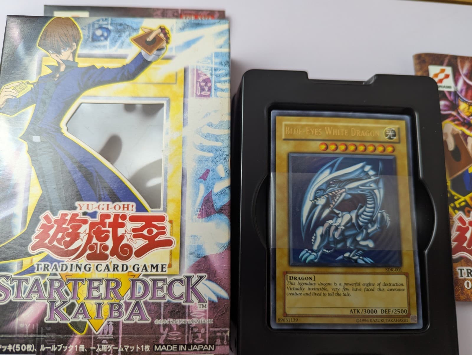 Yu-Gi-Oh! 2002 Starter Deck Kaiba SDK Blue Eyes White Dragon AE